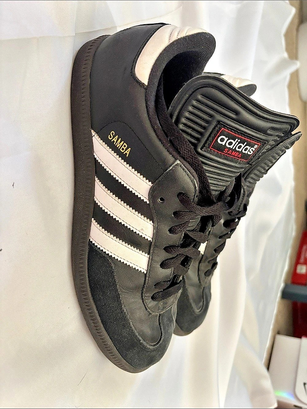 adidas Samba Sneakers Black & White US 8.5